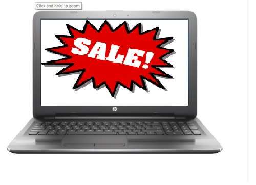 $$$$ Bargain $$$ HP laptop 15 inch Intel Celeron Notebook 4gb ram 500gb drive