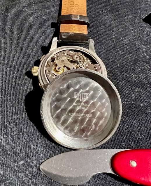 Rare vintage Heuer chronograph