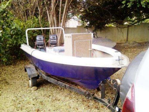 15ft Fishing Boat with 2 x Yamaha 40hp motors