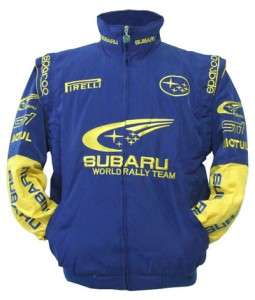 *** BRAND NEW SUBARU WORLD RALLY TEAM JACKET WITHOUT TAGS ***