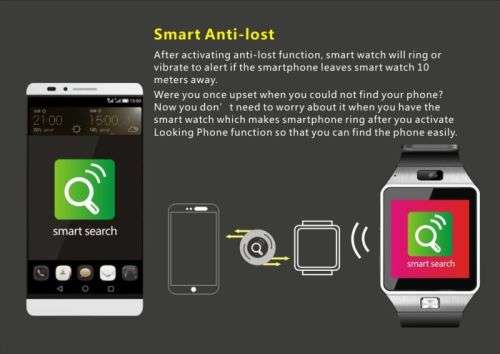 DZ09 Smart Watch With SIM