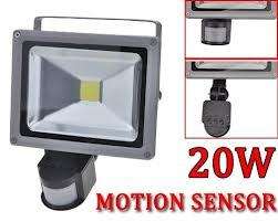 20W OUTDOOR LED FLOOD LIGHT WITH SENSOR