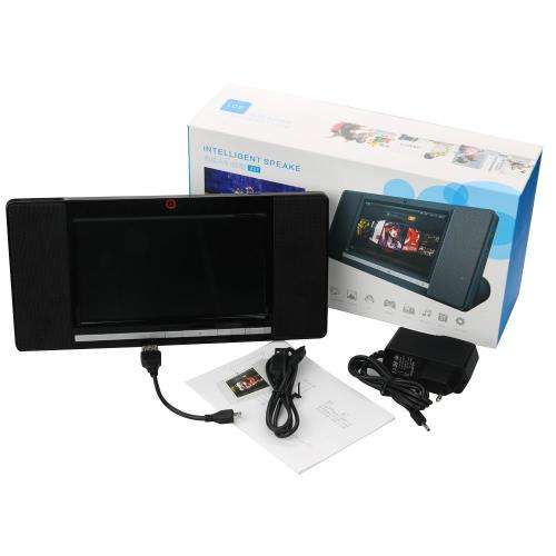 WiFi Intelligent Bluetooth 4.0 Wireless Tablet Speaker 7'Display Android 4.4 With Front Camera 2MP