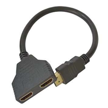 2 Way HDMI Splitter Cable