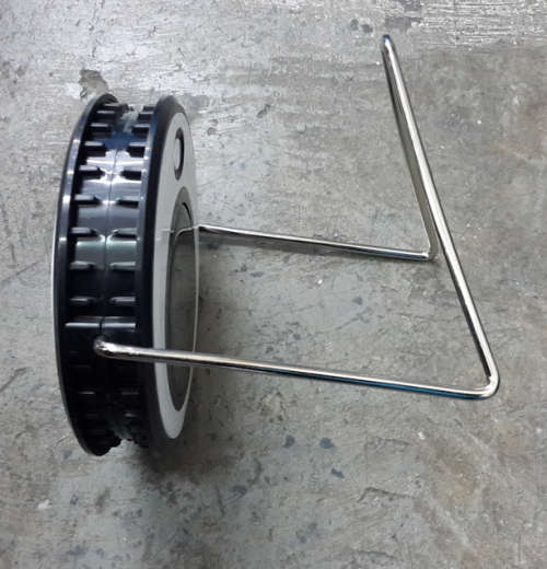 Round LED Camping Lamp with solar panel and usb port for phone charging