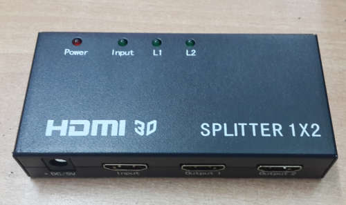 HDMI Splitter 1 x 2 way
