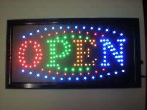 LED Open Sign XJ-1-1