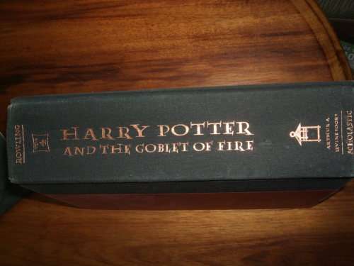 HARRY POTTER AND THE GOBLET OF FIRE - FIRST AMERICAN EDITION