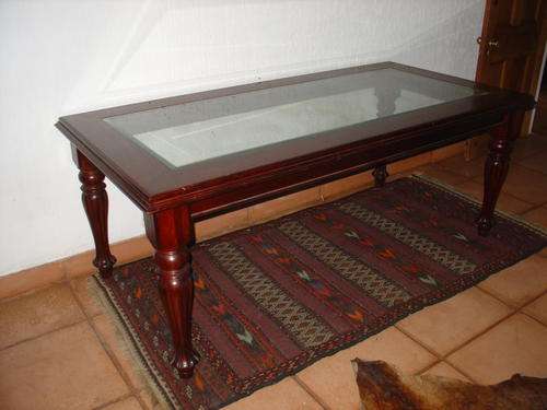 Wetherley's Glass topped dining table