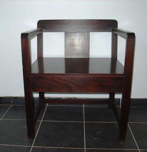 Oriental wooden chair