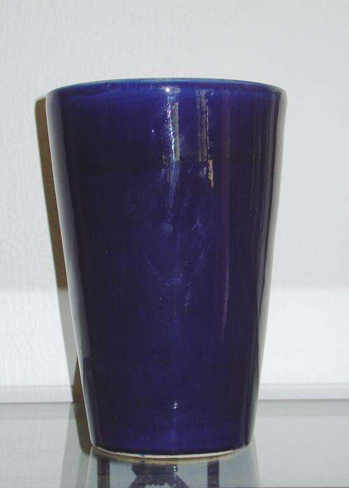 Blue Ceramic Vase