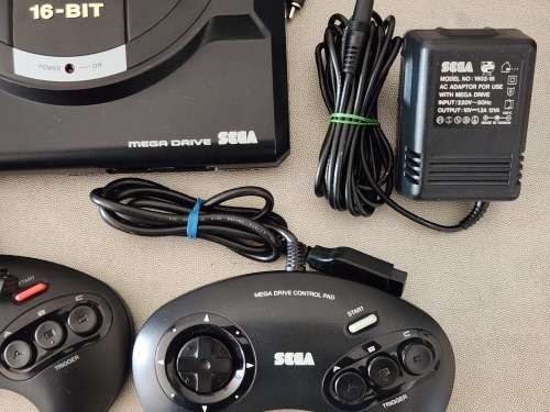 Sega Mega Drive Console and Games