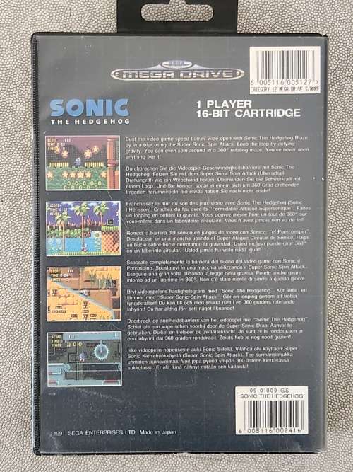 Sega Mega Drive Console and Games