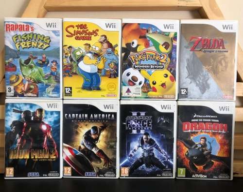 Nintendo Wii Console Game & Accessory Bundle