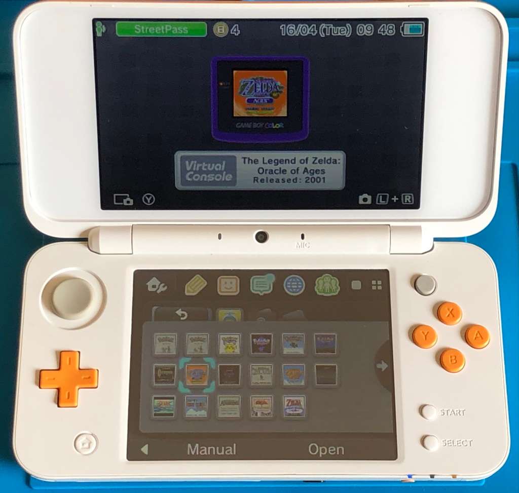 New Nintendo 2DS XL (CiB) with CFW and Games Loaded