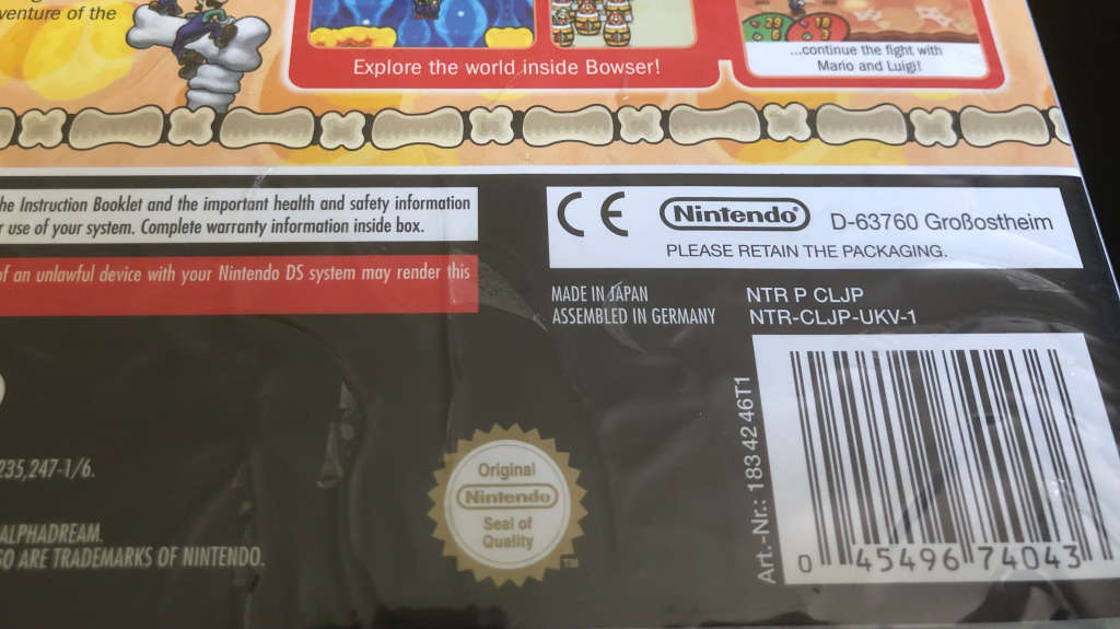 Mario & Luigi: Bowser`s Inside Story - Nintendo DS