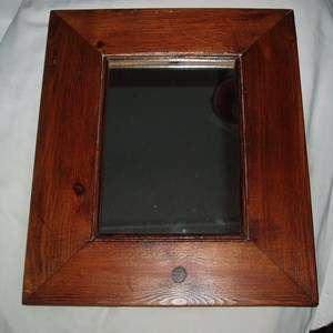 LOVELY MIRROR IN OLD WOODEN FRAME