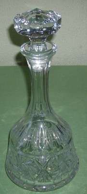 STUNNING LEAD CRYSTAL DECANTER
