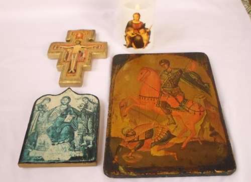 BEAUTIFUL VINTAGE  RELIGIOUS ICONS