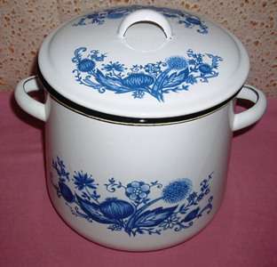 VINTAGE COLLECTABLE ENAMEL BISCUIT CONTAINER