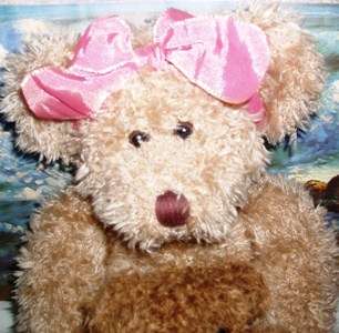 BEAUTIFUL COLLECTORS BEARS ( RUSS MY NAME IS  MARMIE