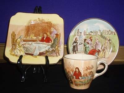 ROYAL DOULTON TRIO  ( SIR ROGGER DE COVERLEY )