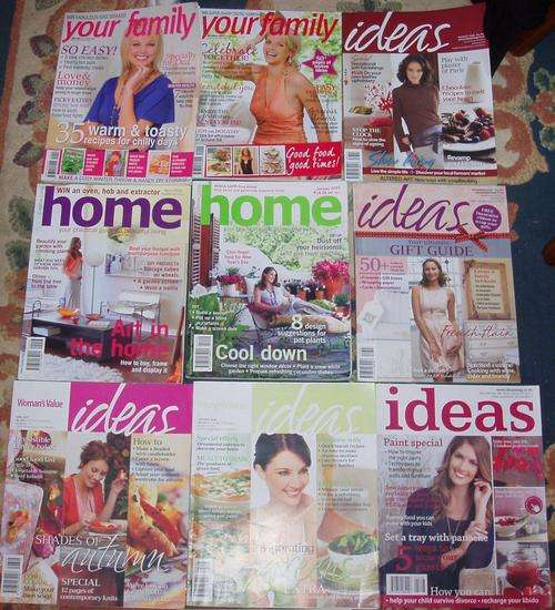 10 X CRAFT MAGAZINES 2X HOME 6 X IDEAS 2 X YOUR FAMILY