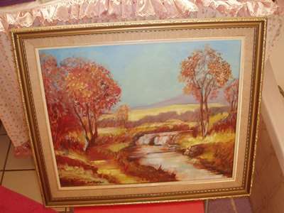 BEAUTIFUL  (FRAMED )SIGNED J W REEDER