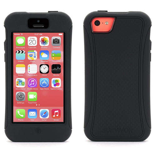 Griffin Survivor Slim Case For iPhone 5C Black