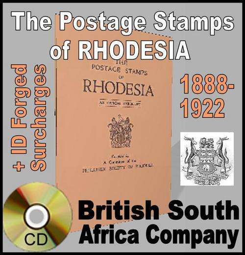 STAMPS of RHODESIA British South Africa Co ID Types Varieties Errors FORGED Bulawayo Provisionals
