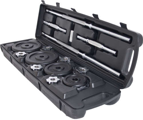 Dumbbell and Barbell 50kg Set (FREE Courier shipping in Cape Town only)