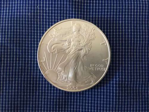 The Great 2006 American Eagle, 1oz, 999.9% Pure Solid Silver bullion