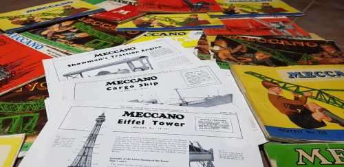 Vintage hornby Meccano set 2 x number 10 sets plus extras