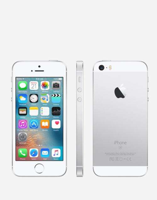iPhone SE 32GB Silver - 9.5/10 - Complete Box, Screen Protector