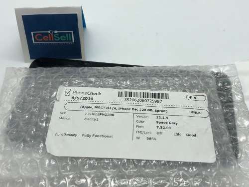 iPhone 6 Plus 128 GB Space Grey Grade A+ 9.5/10