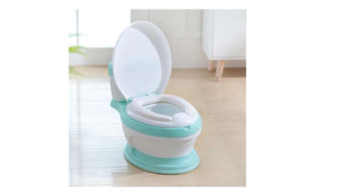 Latest simulation baby plastic toilet potty training seat with cover