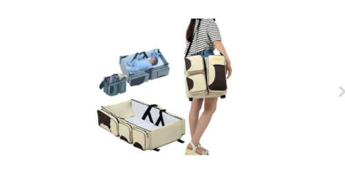 Ravel Crib Multi-function Mummy Bag Baby Dolls Deluxe Portable Cot Bed Folding