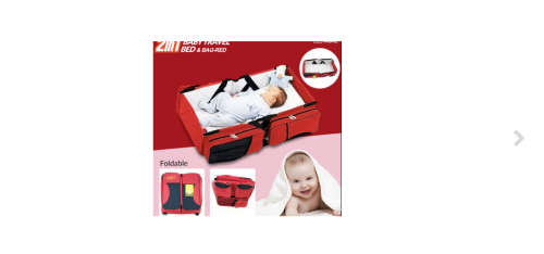 Ravel Crib Multi-function Mummy Bag Baby Dolls Deluxe Portable Cot Bed Folding