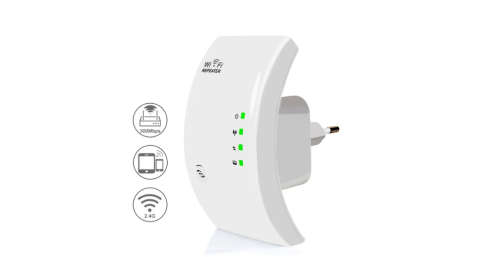 Wireless WIFI Repeater 300Mbps Network Antenna Wifi Extender Signal Amplifier 802.11n