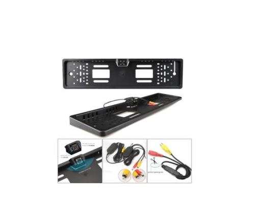 Number Plate Holder with Reverse Camera