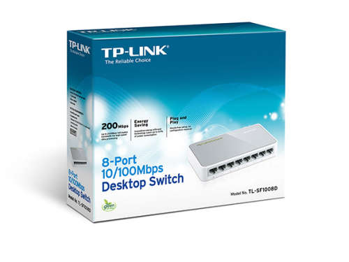 TP-Link 8 Port 10/100Mbps Desktop Switch