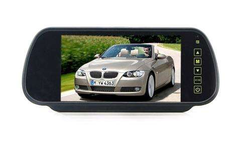 7"LCD clip on type for car rear mirror.