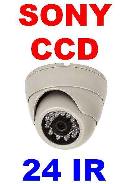 SONY 1/3"  CCD 24 IR Indoor CCTV Color Day / Night Security Camera