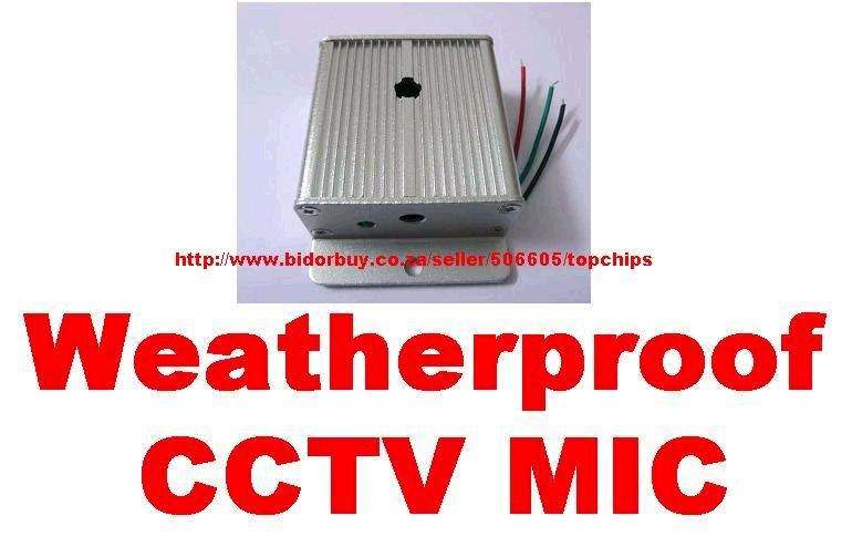 CCTV MIC outdoor(vandalproof)