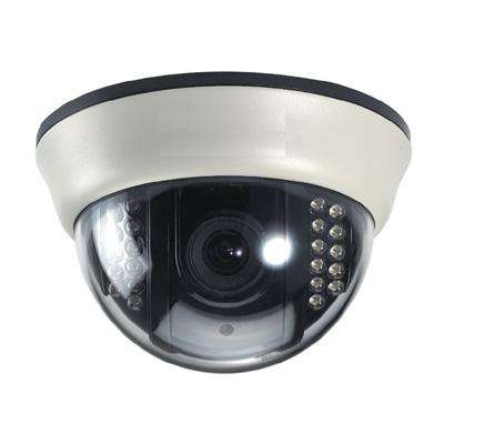 22IR High Resolution 650TVL Indoor Day And Night Color Dome Camera