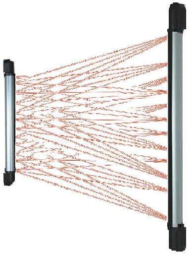 infra-red Strip barrier beams 60m (200cm length with 8 beams)