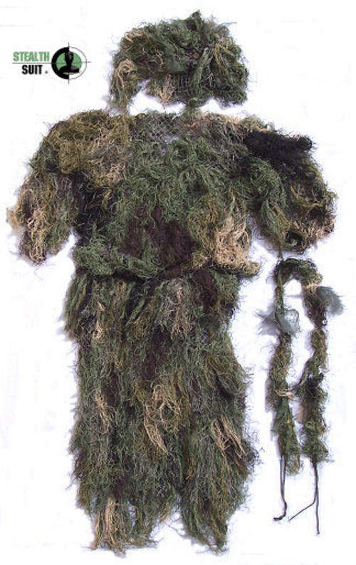 Camo Gillie Suite 3 pc -Bow hunting/paintball