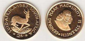 R2 Gold Coin 22 Carat - R1 NO RESERVE