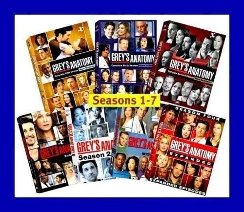 Grey's Anatomy Box Set. Season 1 - 7