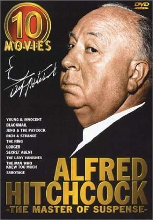 10 Alfred Hitchcock Movie Classics boxset DVD ( 5 DVDs )